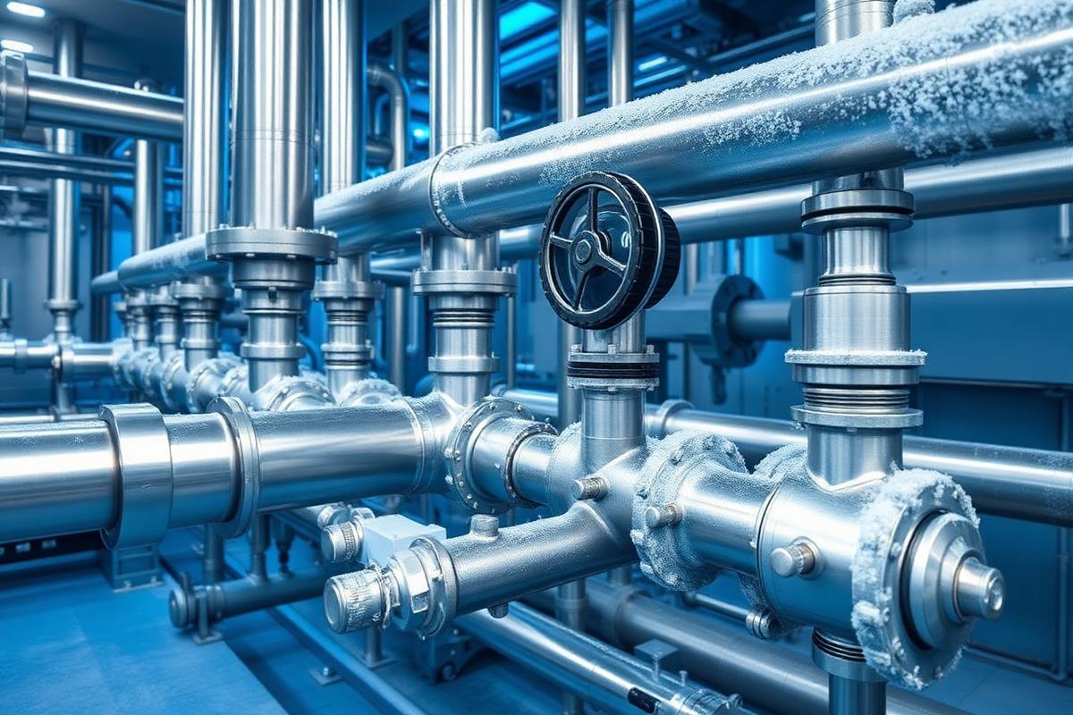Vacuum insulated pipe